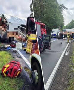 Tragiczny wypadek na Pomorzu. Nie żyje kobieta, pięciu rannych