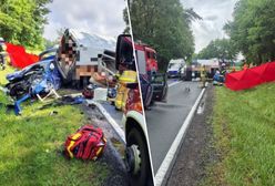 Tragiczny wypadek na Pomorzu. Nie żyje kobieta, pięciu rannych