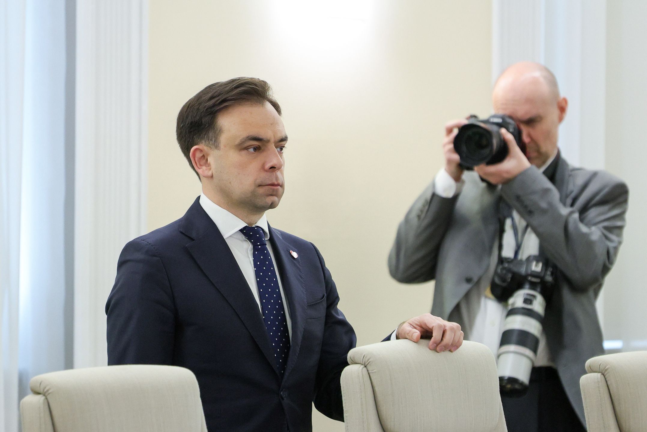 Minister finansów Andrzej Domański