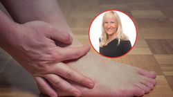 Znak, który pojawia się na stopach. Może ostrzegać o kłopotach z sercem