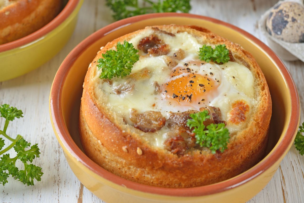 Jajka a la princesse robię nie tylko w Wielkanoc. Jadano je jeszcze przed wojną