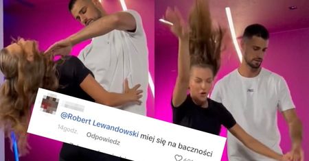Internauci sugerują, że przystojny trener bachaty jest dla Anny Lewandowskiej "kimś więcej". ODPOWIEDZIAŁA! (WIDEO)