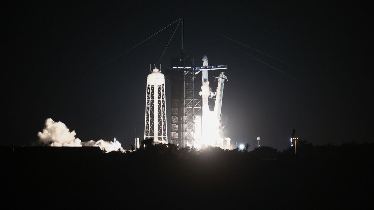 Start rakiety Falcon 9