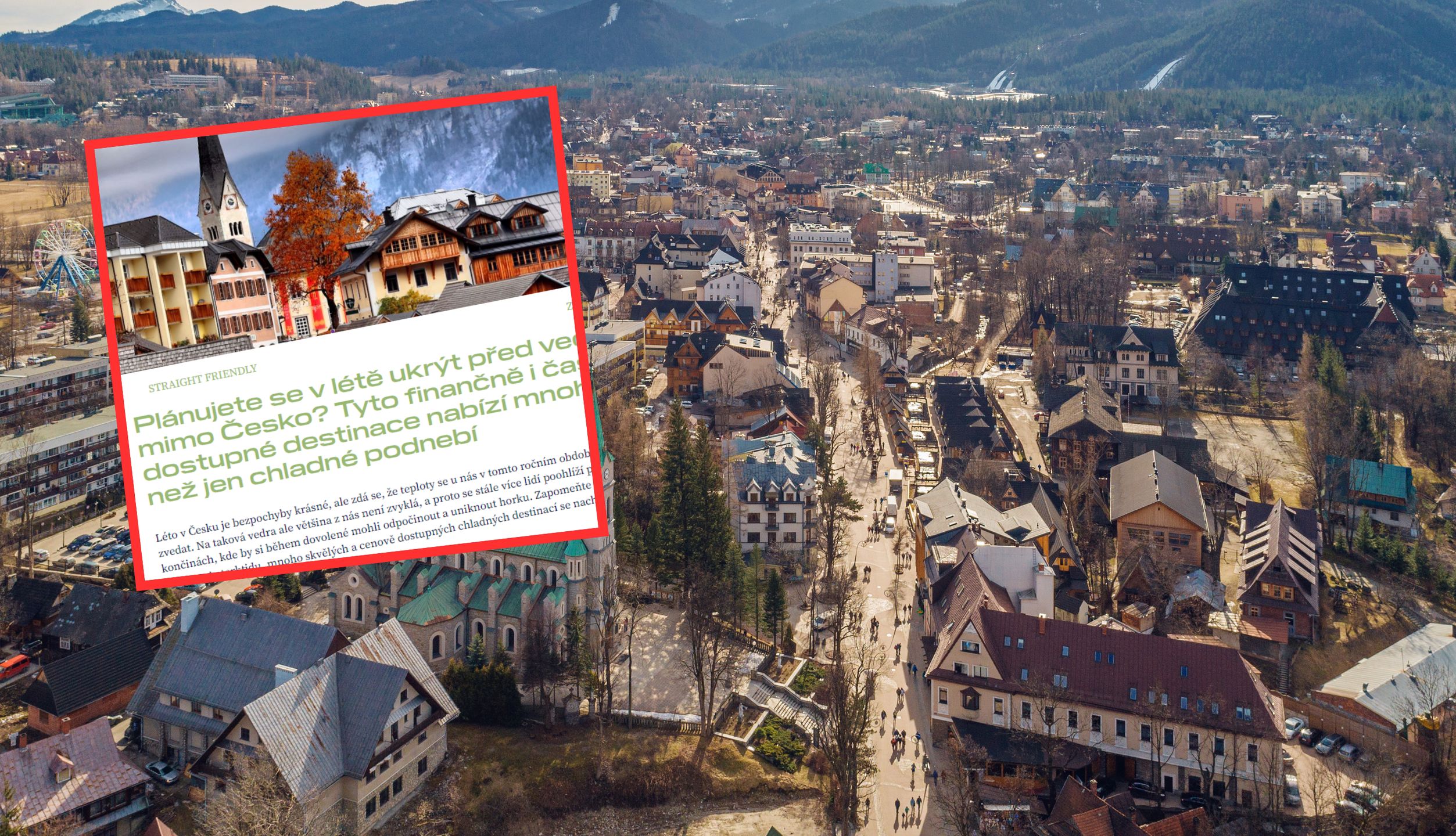 Zakopane zachwyciło czeskiego dziennikarza