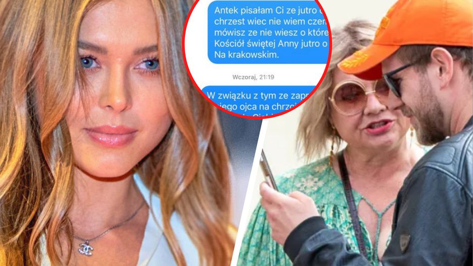 Joanna Opozda odwołała chrzest syna