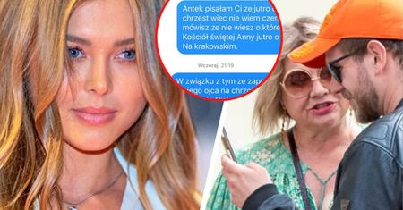 Chrzest syna Opozdy się nie odbył. W sprawę zamieszani Królikowscy i ojciec aktorki