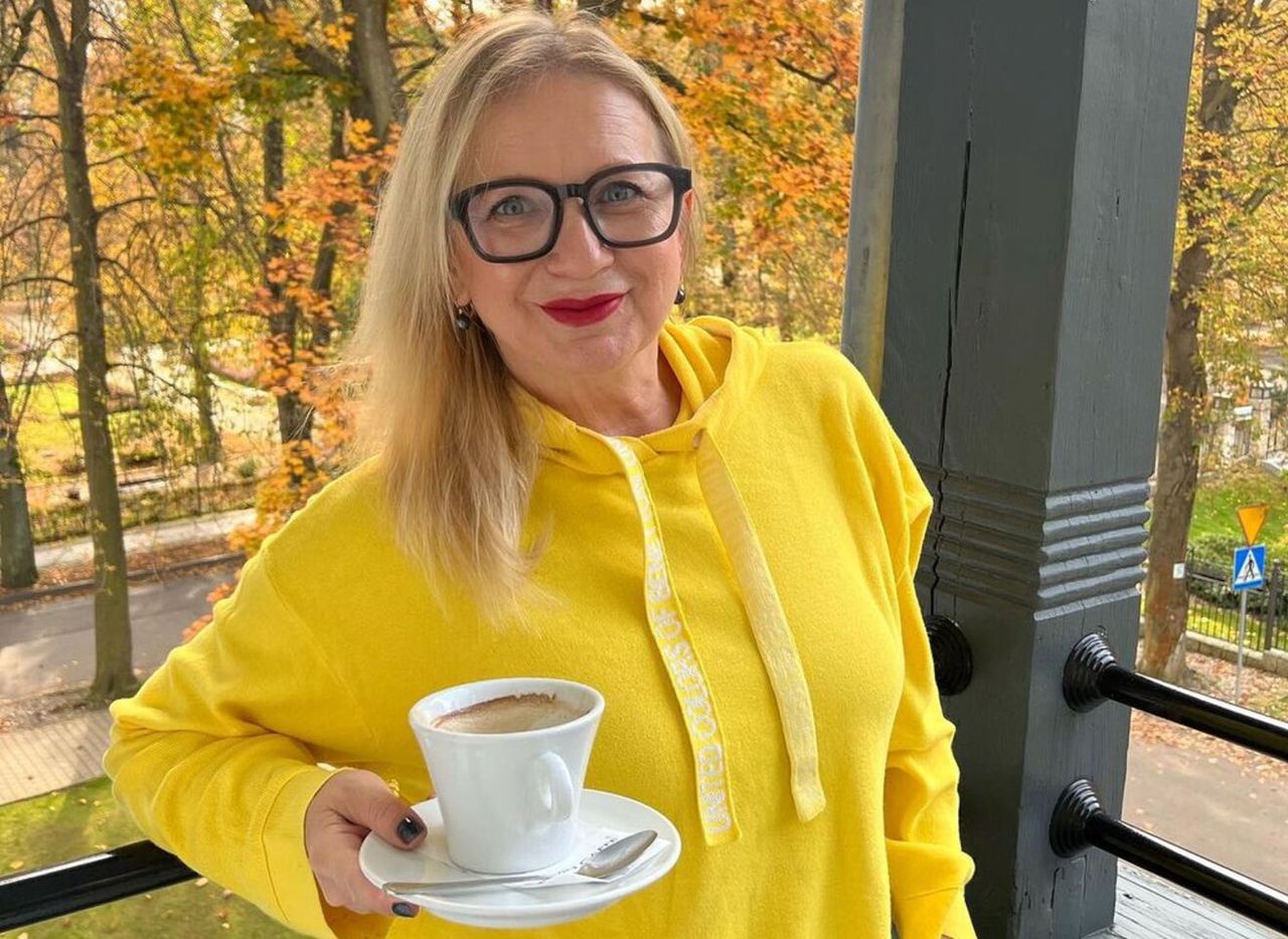 Kolor, wzór i luźny fason wiodą prym w szafie Marzeny Rogalskiej
Instagram/marzena_rogalska