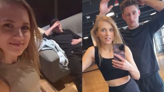 Agnieszka Kaczorowska wrzuciła w nocy nagranie z Filipem Gurłaczem. "Chyba tu zostanę..."