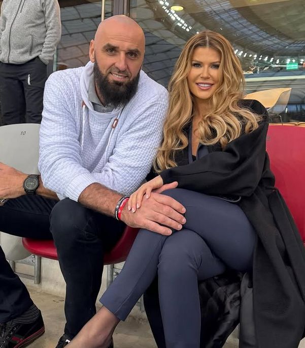 Marcin Gortat z żoną