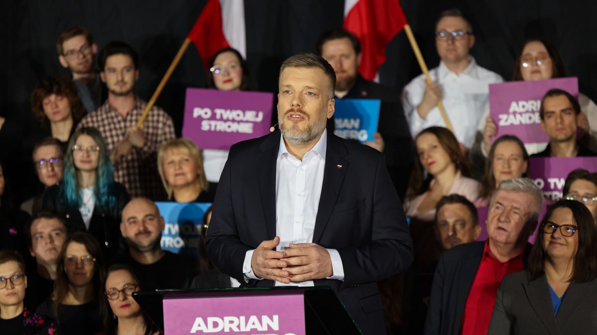 Adrian Zandberg wystartuje na prezydenta w wyborach w 2025 roku
