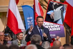 Nowe informacje policji dot. interwencji na wiecu Trzaskowskiego.