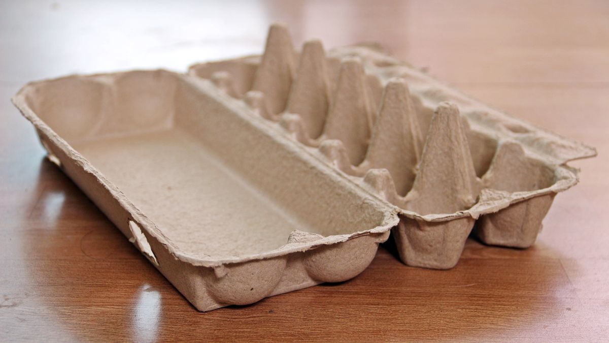 Gdzie wyrzucić pusty pojemnik po jajkach?