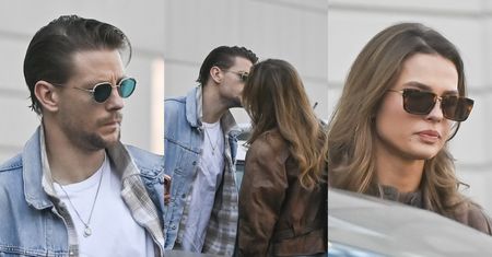 Sebastian Fabijański i Julia Suryś wymieniają czułości przed treningiem do "TzG". Urocza z nich para? (ZDJĘCIA)
