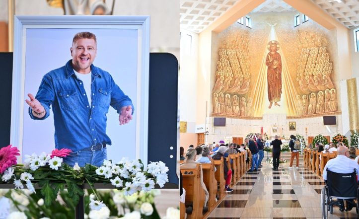 Poruszające słowa księdza na pogrzebie Tomasza Jakubiaka: "Nie skarżył się na swój stan, przyjmował to z godnością"