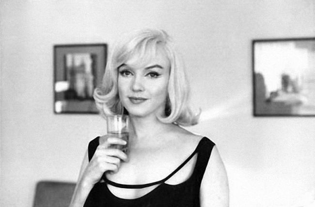 Merlin Monroe, 1960 @Henri Cartier-Bresson