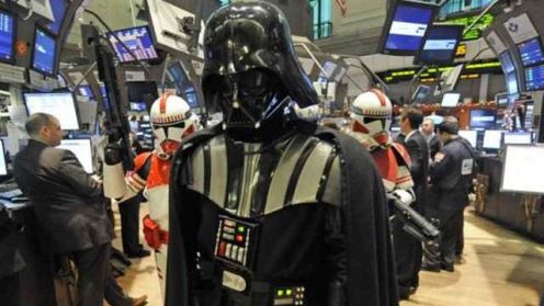 Darth Vader otworzył sesję giełdową na Wall Street (wideo) 1