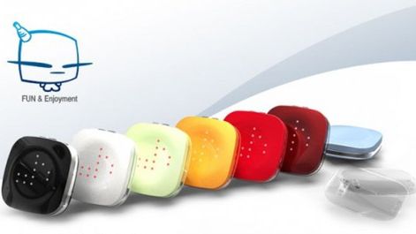 Odtwarzacz MP3 z 27 diodami LED i akcelerometrem od SAFA 1