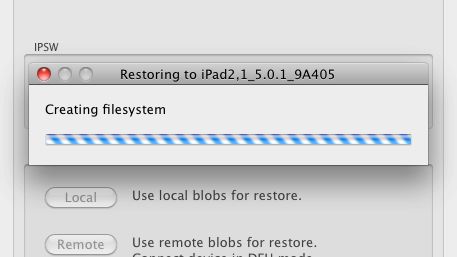 Nowy redsn0w z możliwością downgrade'u i odtwarzania oprogramowania 1