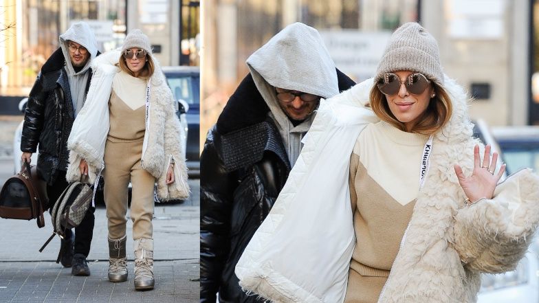 Ewa Chodakowska z mężem