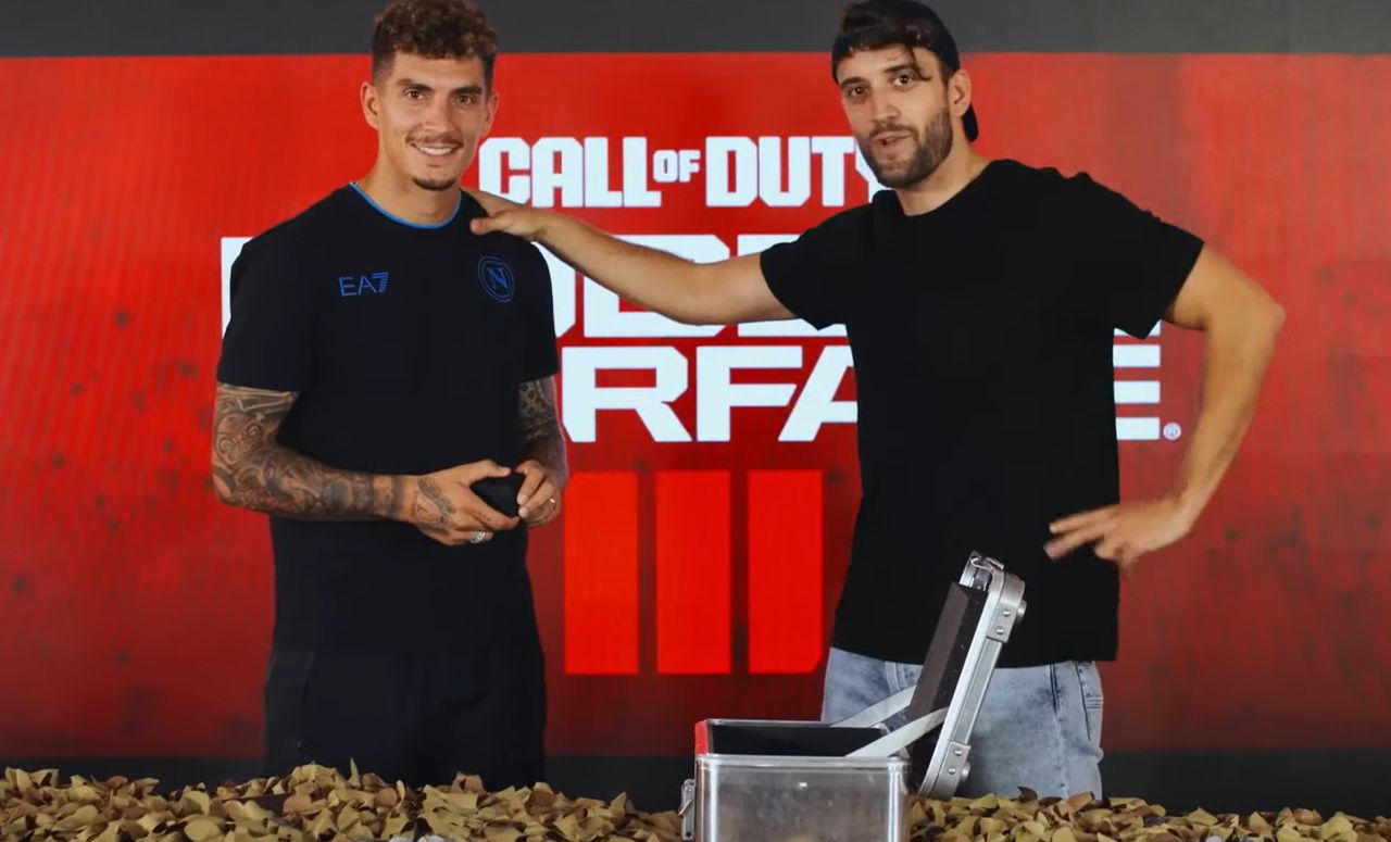 SSC Napoli testuje COD: Modern Warfare 3. Di Lorenzo bezlitosny dla kolegów