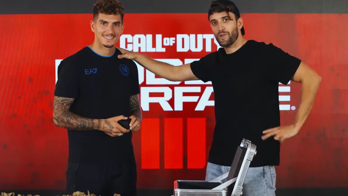 Zawodnicy SSC Napoli grają w otwartą betę COD: MW 3