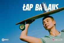 Lech Hydrate promowany hasłem "Łap balans"