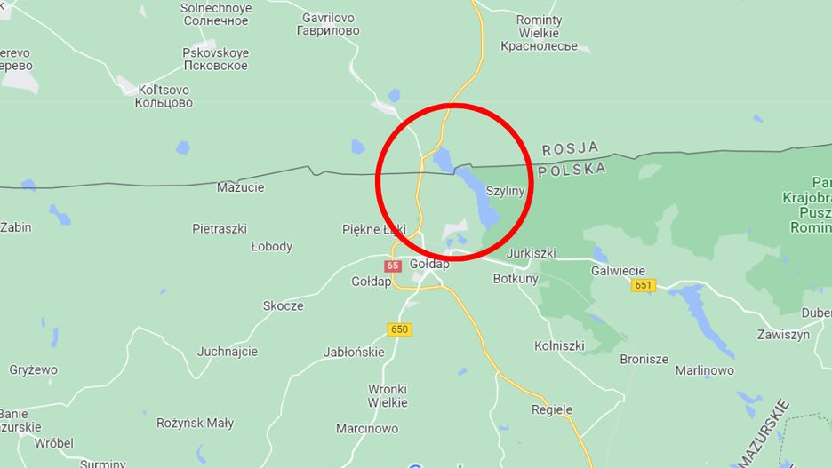 Turyści przepłynęli do Rosji