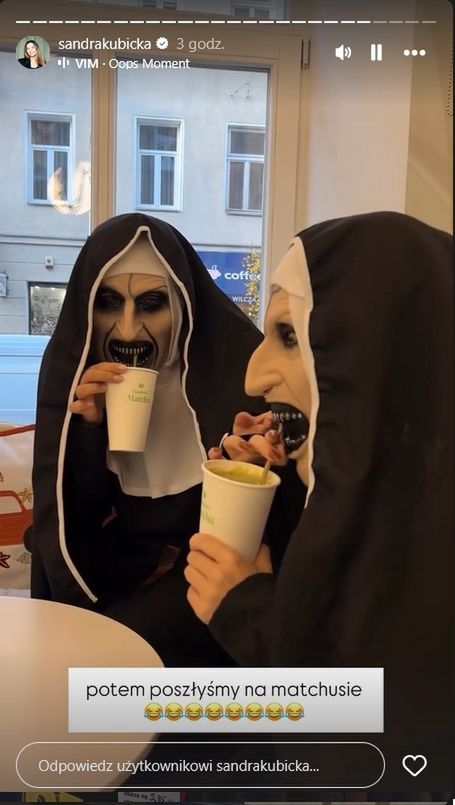 Sandra Kubicka pokazała przebranie na Halloween 