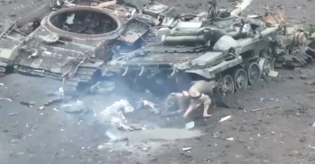 Uciekał z opuszczonymi majtkami. Tak przyłapali Rosjan na froncie