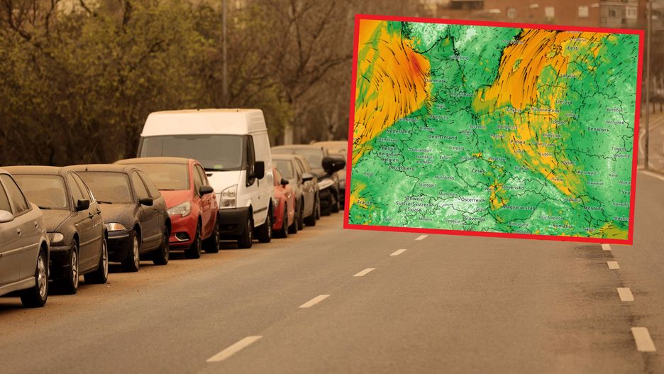 Pył saharyjski nad Polską. Powietrze będzie zanieczyszczone