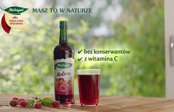 Herbapol promuje syropy Owocowa Spiżarnia (wideo)