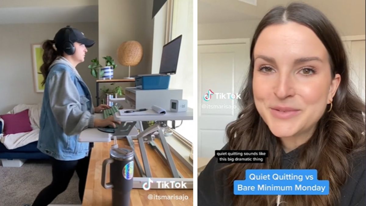 Autorka trendu "bare minimum Monday" Marisa Jo Mayes pracę w poniedziałki zaczyna na spokojnie i bez długiej listy zadań