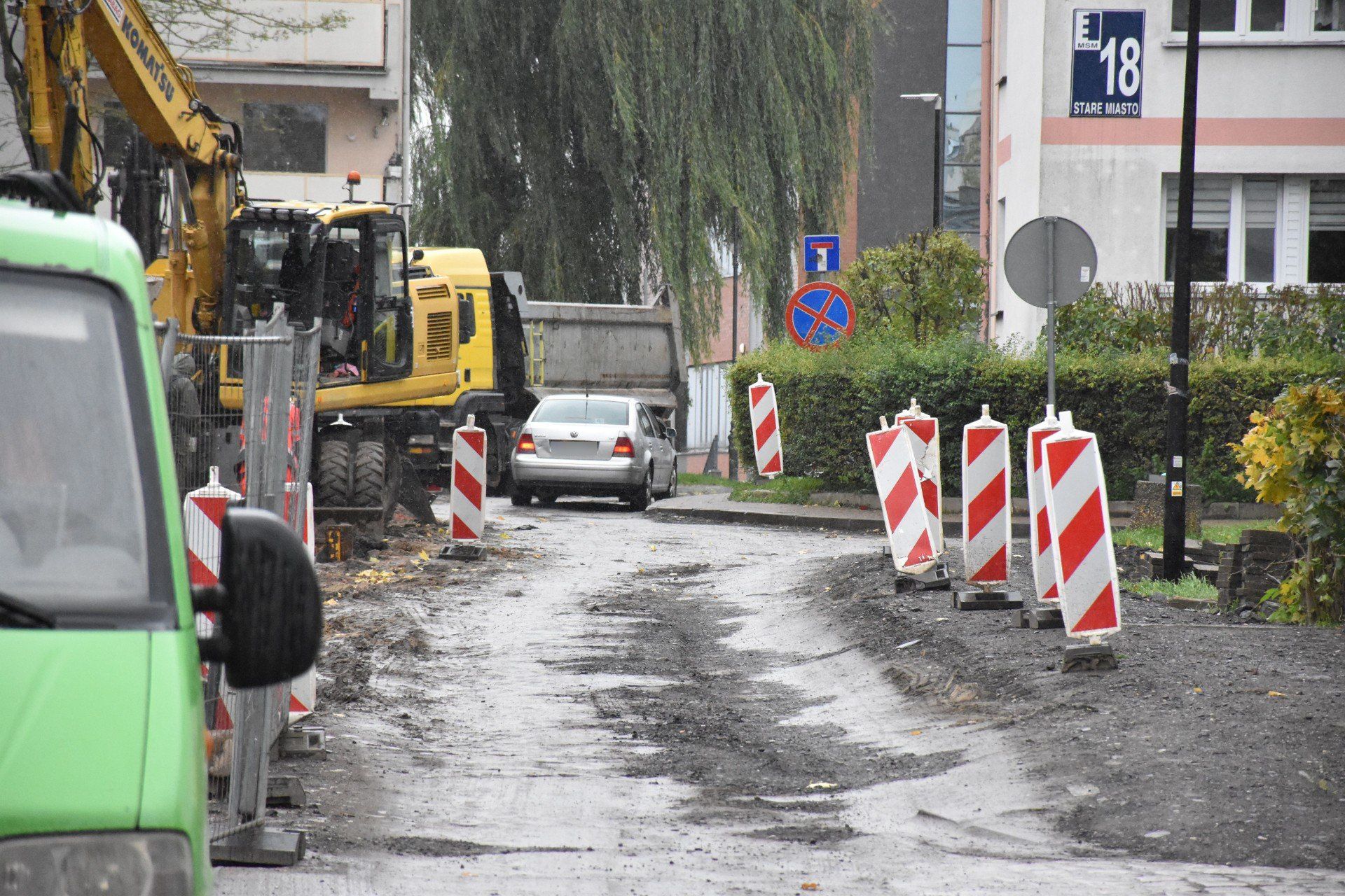 Przebudowa ulicy Stare Miasto w Malborku