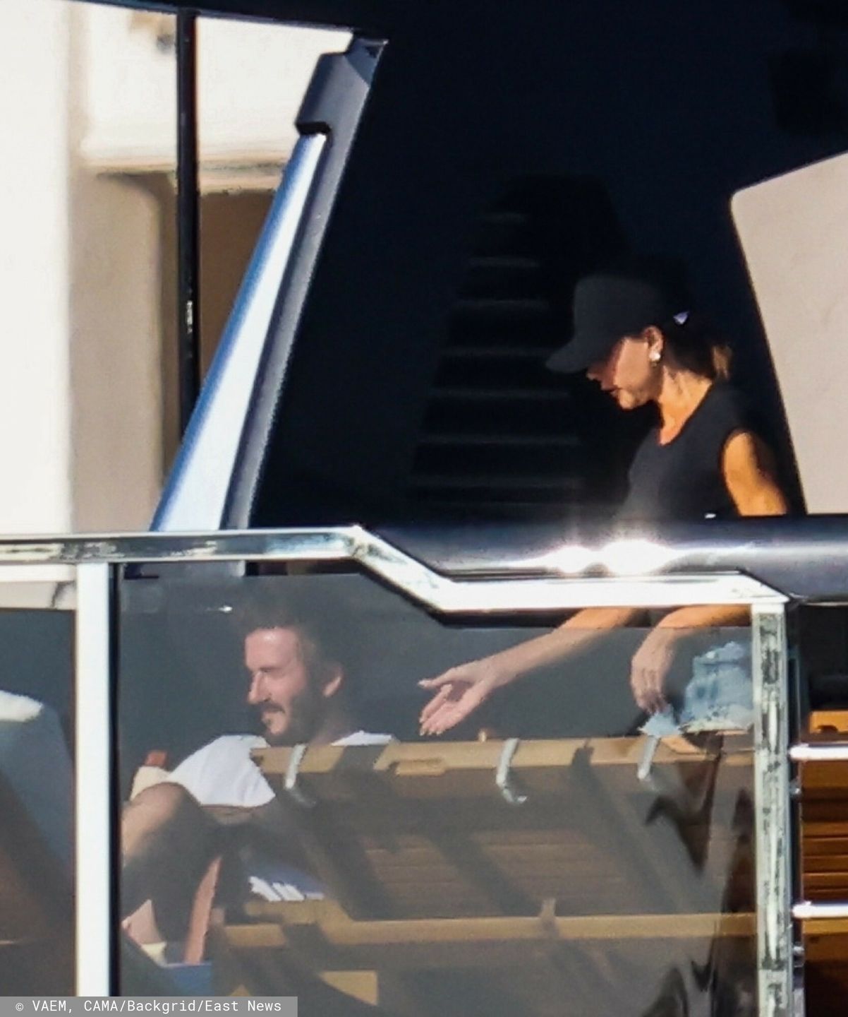 David i Victoria Beckhamowie wypoczywają na jachcie