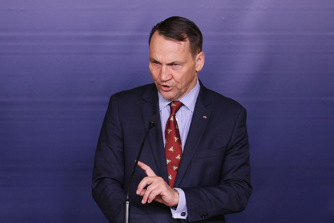 Minister Spraw Zagranicznych Polski Radosław Sikorski