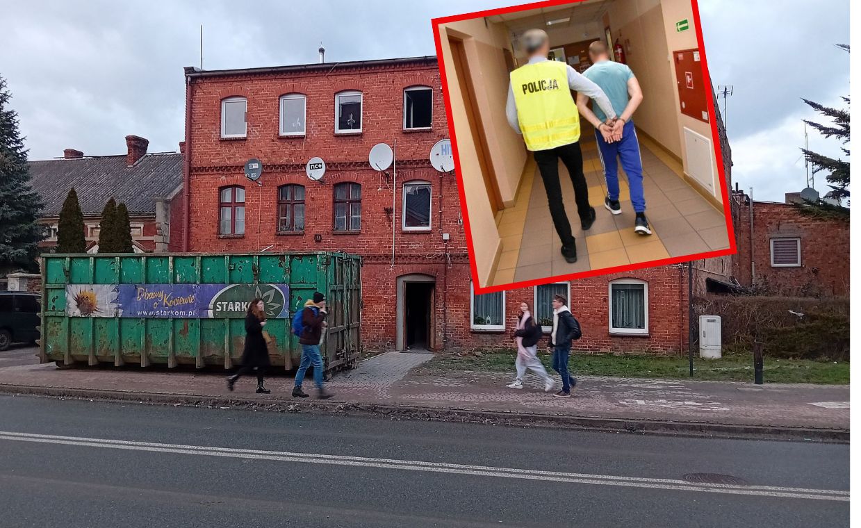 Piroman wkradł się w nocy. Mieszkańcy mówią, jak ratowali dzieci