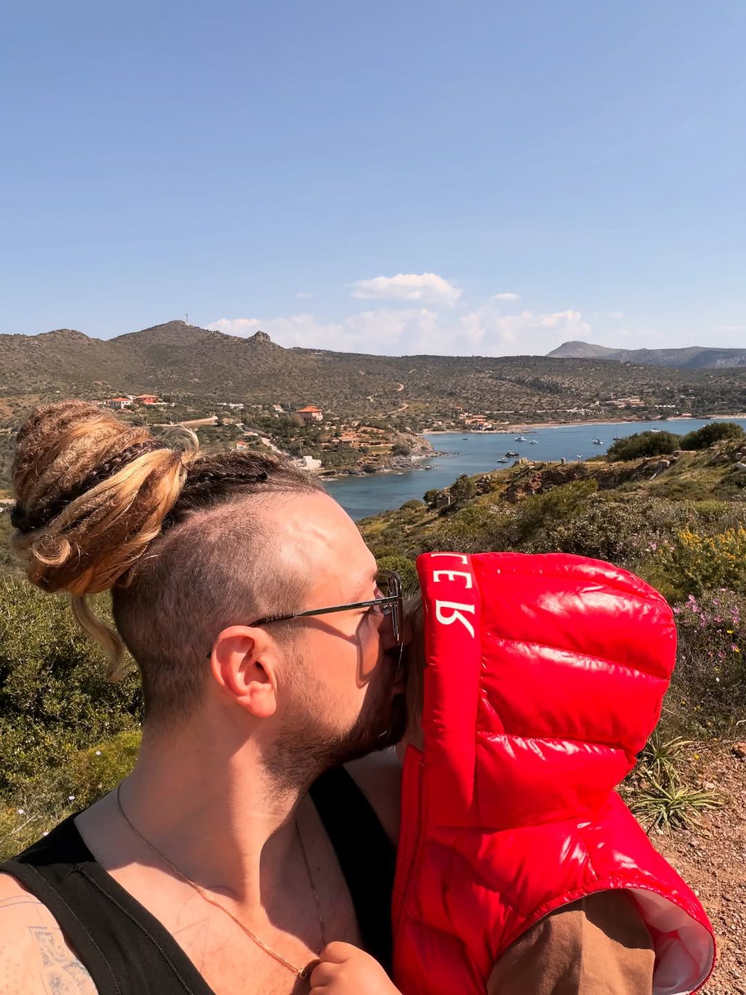 Baron z synem na wakacjach