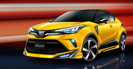 Toyota C-HR Modellista zmodyfikowana w azjatyckim stylu