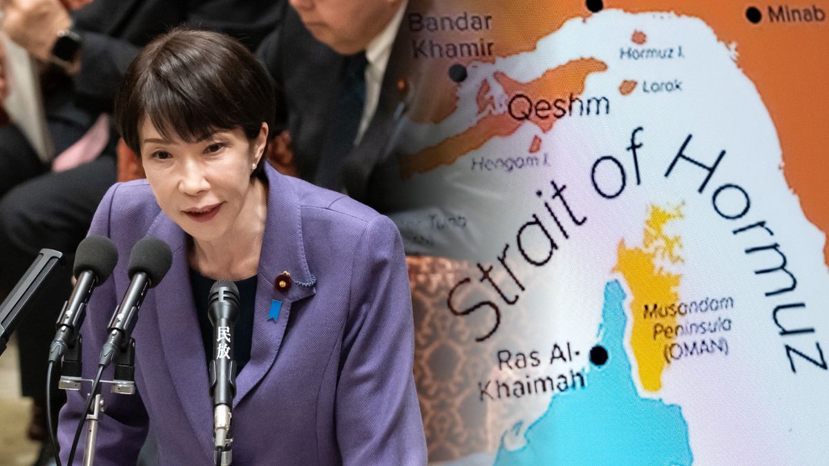 Premierka Japonii Sanae Takaichi o wojskach w Cieśninie Ormuz