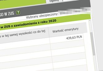 Sprawdź, jaką dostaniesz emeryturę. To dopiero "paragon grozy"