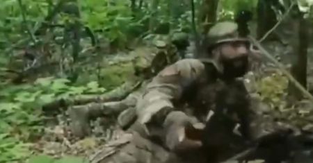 Legion cudzoziemski w akcji. Tak wyglądał atak na Rosjan
