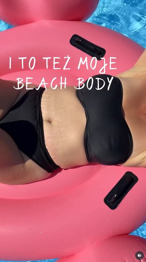 Naturalna Dorota Szelągowska pozuje w bikini