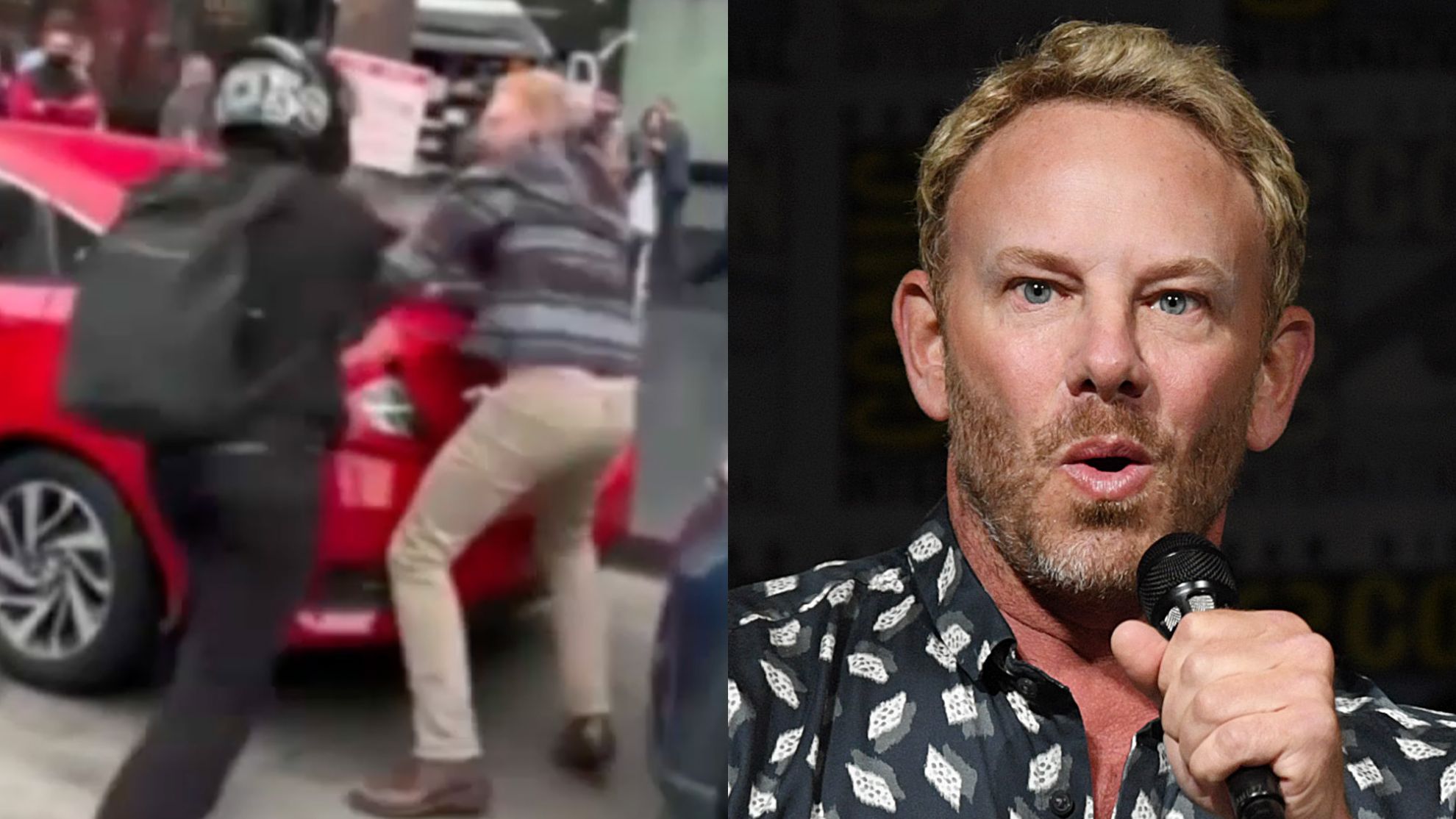 Ian Ziering z "Beverly Hills 90210" wdał się w bójkę
