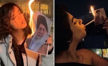 Za takie zachowanie grozi im śmierć. Tak protestują Iranki