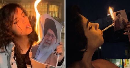 Za takie zachowanie grozi im śmierć. Tak protestują Iranki