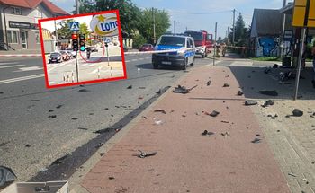 Tragiczny wypadek w Andrespolu. Nie żyje 27-letni strażak
