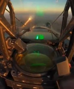 Myśliwiec MiG-29 w akcji. Ukraińcy użyli broni z USA