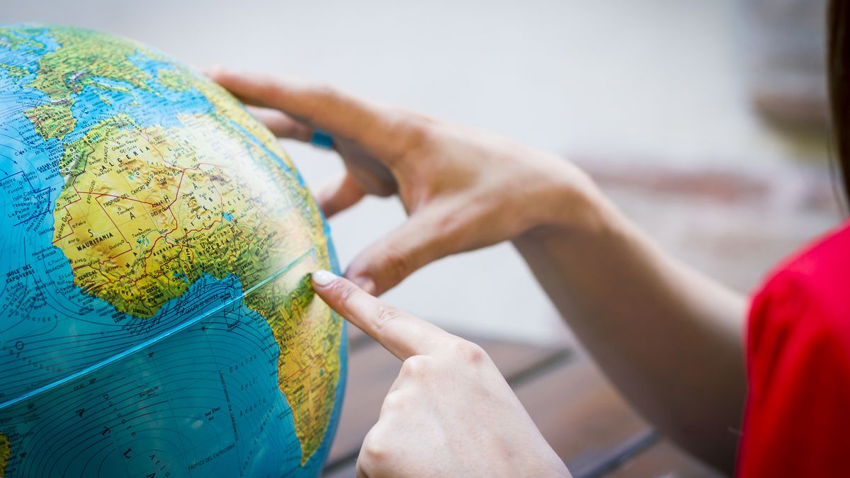 Krzyżówka z mapy świata