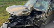 Rogozino: 19-letni kierowca BMW zjechał z drogi i uderzył w drzewo