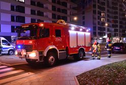 Ogień w Galerii Wileńskiej. W akcji 16 jednostek